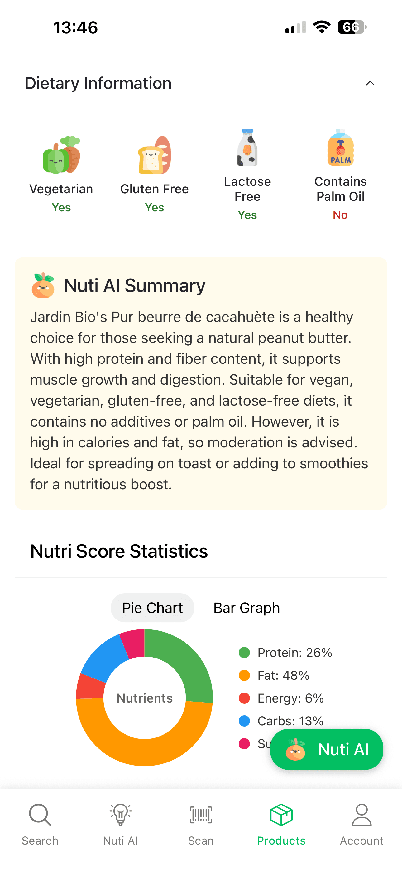Nutivo App Screenshot